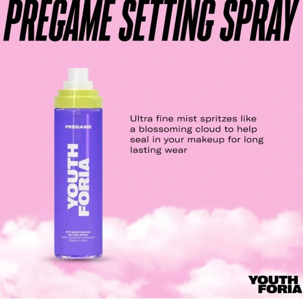 NWT Youthforia PREGAME SETTING SPRAY‎ skincare new